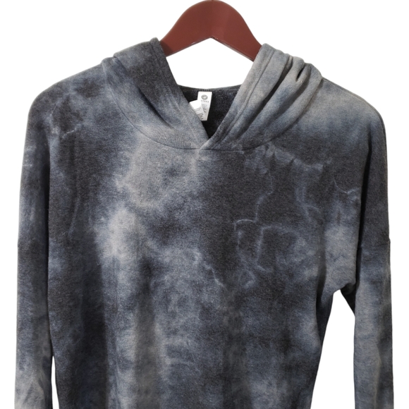 Glyder Rush Hoodie Black Tie Dye Small - Picture 3 of 12